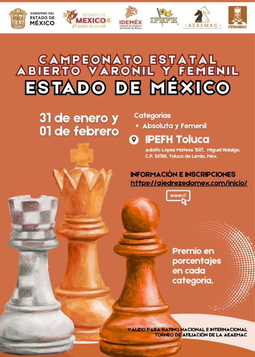 Poster - Campeonato Estatal Abierto EDM 2026
